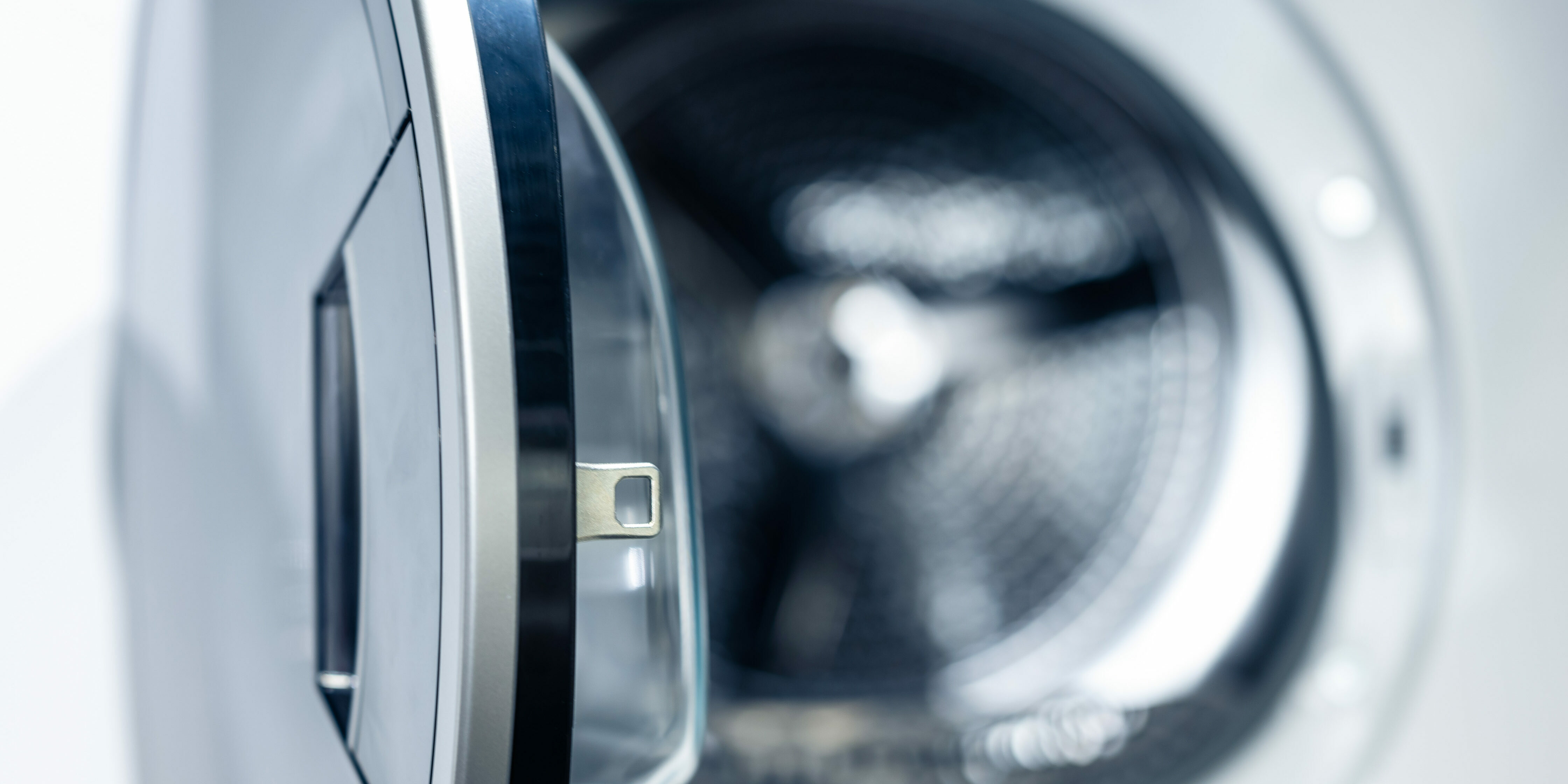 Waschmaschine Front Türe offen