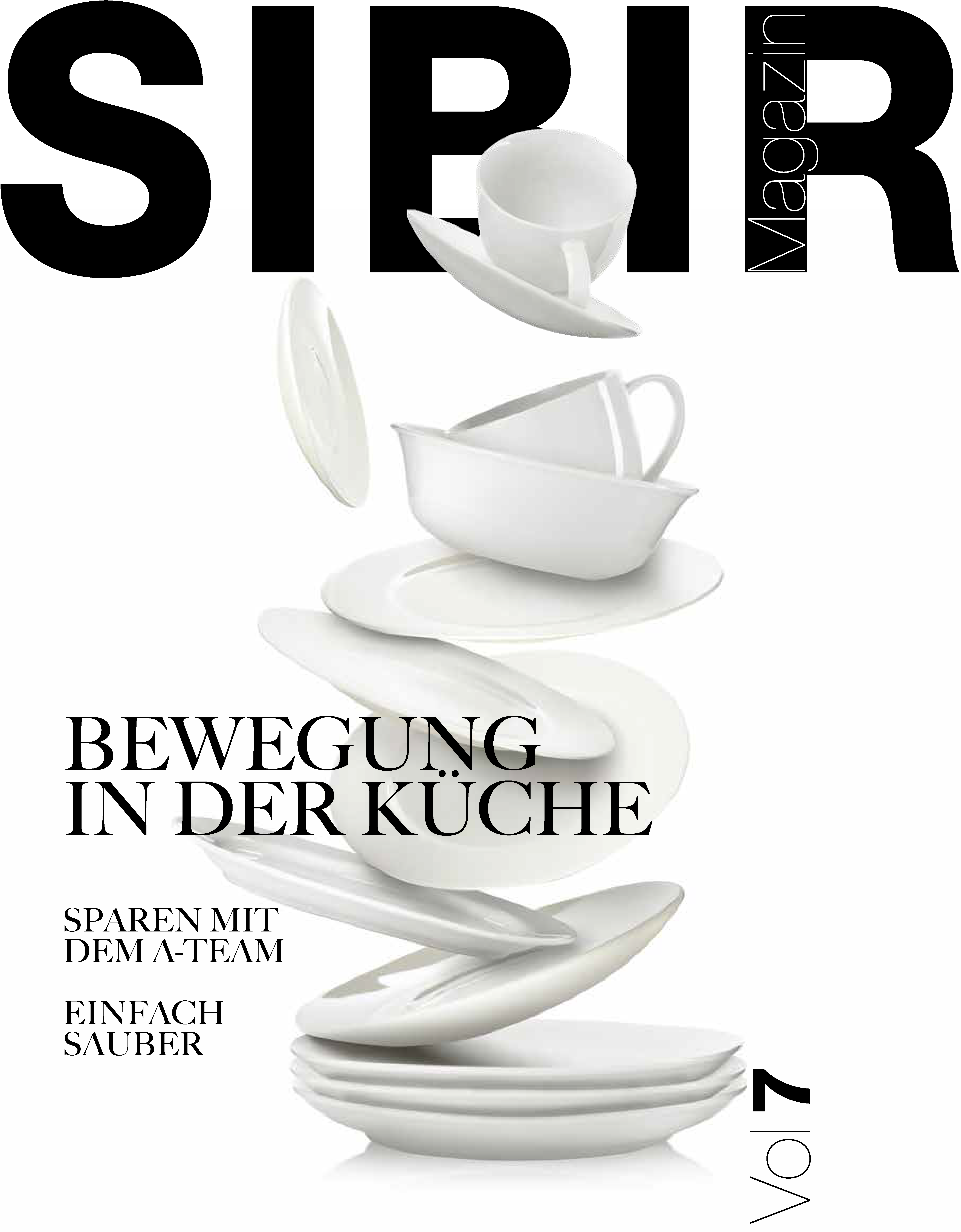 SIBIR Magazin Cover  Porzellangeschirr